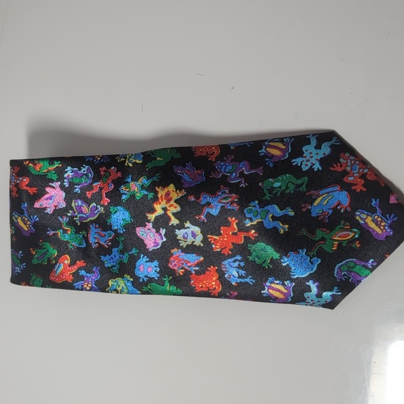 Frog Roberto Cellini Necktie - Picture 2 of 3